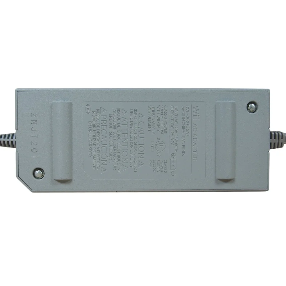 Nintendo Wii AC Adapter‎ Power Supply Cord Charger RVL-002 (USA) Replacement